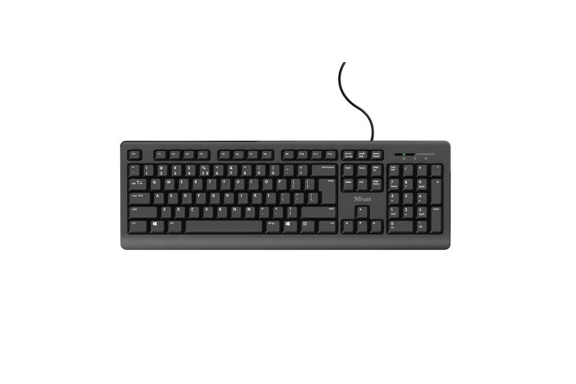 Trust TK-150 - tastatur - QWERTZ - tysk Indgangsudstyr