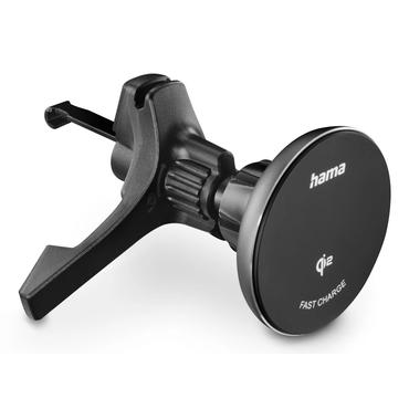 Hama 00201736 oplader til mobil enhed Smartphone Sort USB Trådløs opladning Hurtig opladning Automatisk