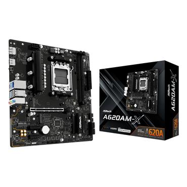 Asrock A620AM-X bundkort AMD A620 Sokkel AM5 micro ATX