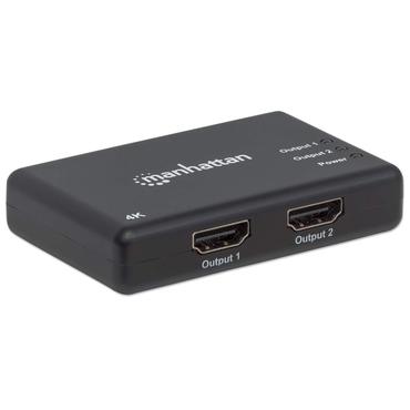Manhattan 207669 video-splitter HDMI 2x HDMI