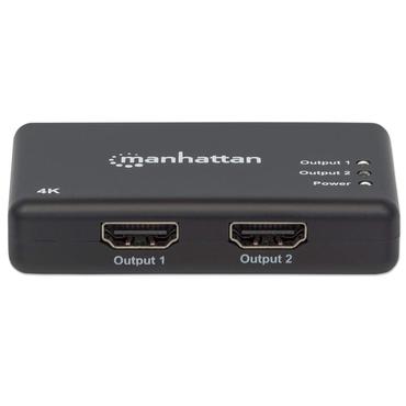 Manhattan 207669 video-splitter HDMI 2x HDMI