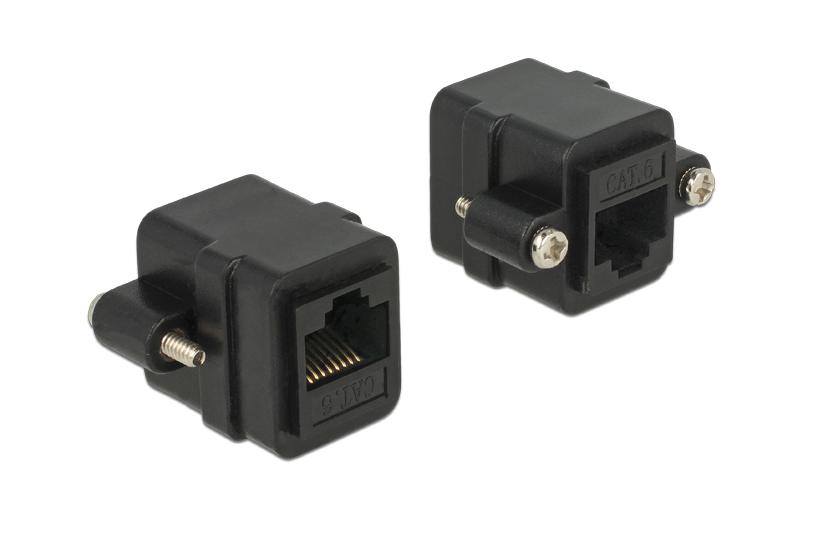 Delock Panel-Mount - kopplingsdon f&ouml;r n&auml;tverk