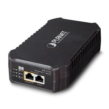 PLANET POE-175-95 netværks-splitter Sort Strøm over Ethernet (PoE)