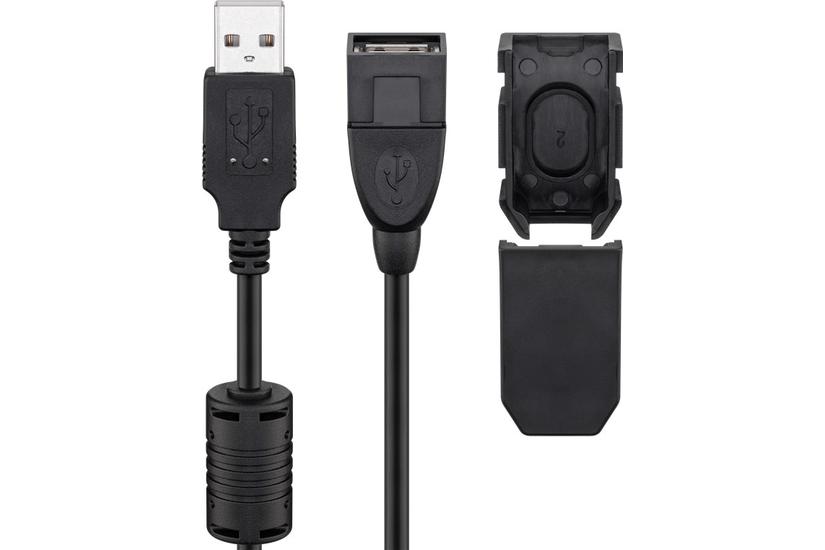 goobay - USB forl&aelig;ngerkabel - USB til USB - 2 m