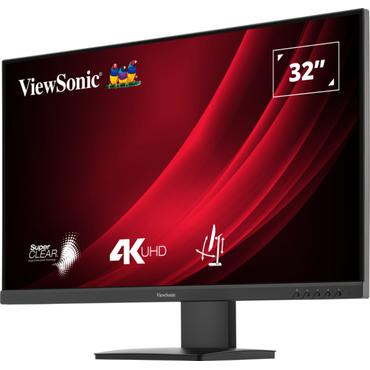 Viewsonic VG3208-4K computerskærm 81,3 cm (32") 3840 x 2160 pixel 4K Ultra HD LED Sort
