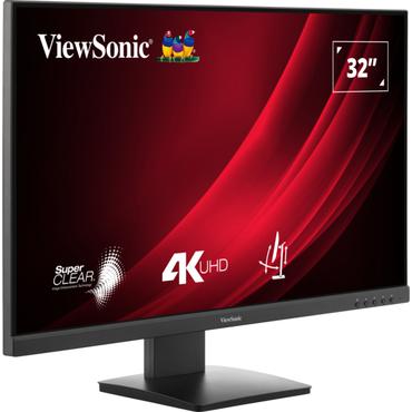 Viewsonic VG3208-4K computerskærm 81,3 cm (32") 3840 x 2160 pixel 4K Ultra HD LED Sort