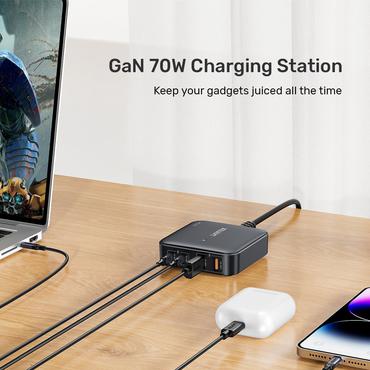 BELKIN DESKTOP CHARGER GAN 70W 2XUSB-A 2XUSB-C