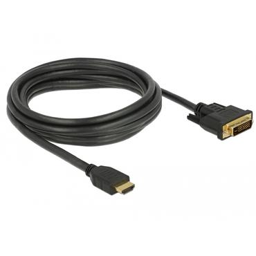 Delock adapterkabel - HDMI / DVI - 3 m