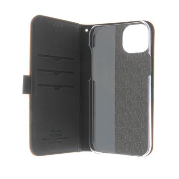 PREMIUM FLIPCASE IPHONE 15 PLUS BROWN