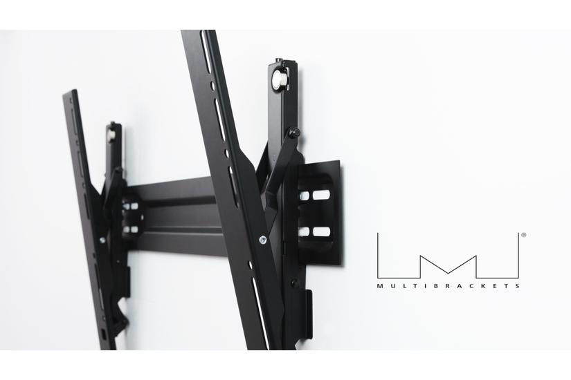 Multibrackets M VESA Wallmount Super Slim Tilt 600 MAX beslag - for fladt panel - slate sort