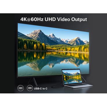 Equip Kabel USB-C 3.0 -> C  St/St 3.00m 5A 4K/60Hz 20Gbps sw