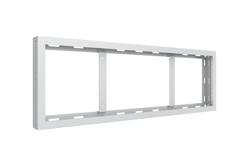 Multibrackets M Pro Series indelukke - Anti-Theft - for digitalt skiltepanel - lille - hvid