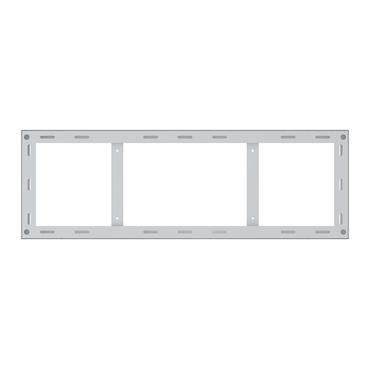 Multibrackets M Pro Series indelukke - Anti-Theft - for digitalt skiltepanel - lille - hvid