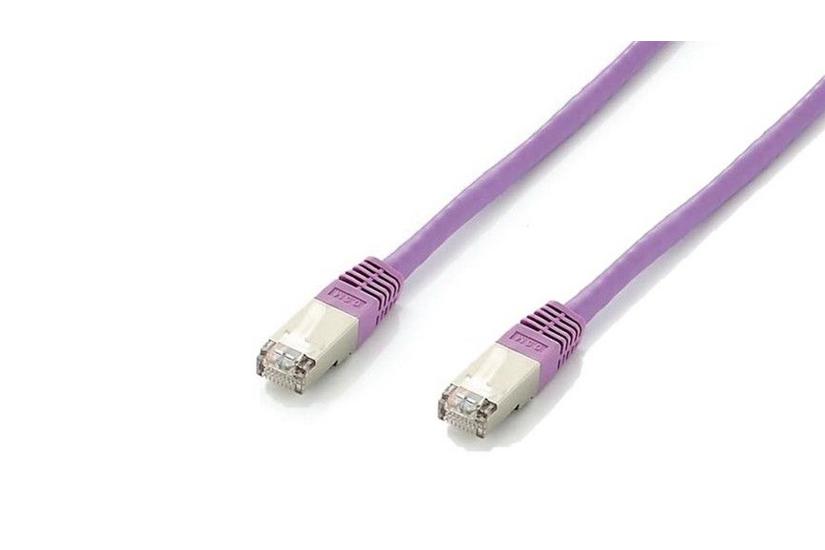 Equip 605657 netværkskabel Lilla 0,5 m Cat6a S/FTP (S-STP)