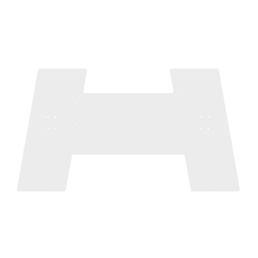 Multibrackets M Floorbase komponenter til montering - 150kg - hvid