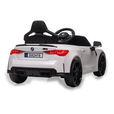 Jamara Ride-on BMW M4 weiÃ 2,4GHz Li-Power 12.6