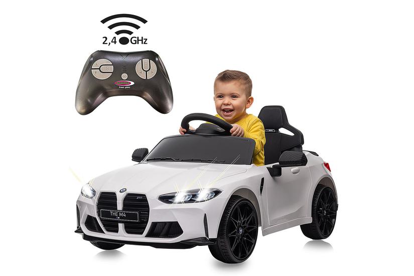 Jamara Ride-on BMW M4 weiÃ 2,4GHz Li-Power 12.6