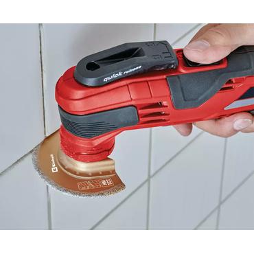 Einhell multi-tool set tiles, 4-part, grinding wheel (for multi-function tools)