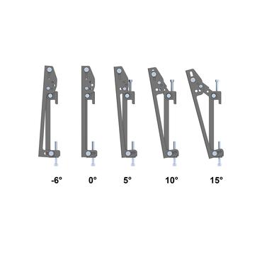 Multibrackets M Pro MBC1U monteringssæt - for LCD display - hvid
