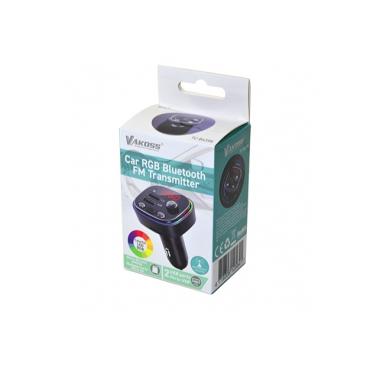 Vakoss TC-B439K FM-sender 87,5 - 108 MHz Bluetooth/USB Sort