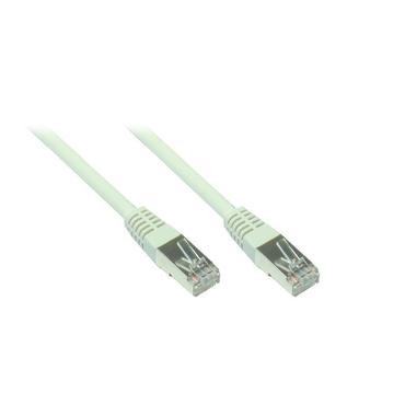 Alcasa RJ45-RJ45, m-m, 0.15m netværkskabel Grå 0,15 m Cat5e SF/UTP (S-FTP)