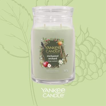 Yankee Candle 2653158E vokslys Rund Gr&oslash;n, Transparent 1 stk