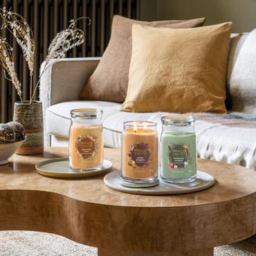 Yankee Candle 2653158E vokslys Rund Gr&oslash;n, Transparent 1 stk