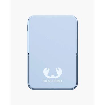 Fresh 'n Rebel 228299 powerbank Lithium polymer (LiPo) 5000 mAh Trådløs opladning Blå