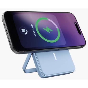 Fresh 'n Rebel 228299 powerbank Lithium polymer (LiPo) 5000 mAh Trådløs opladning Blå