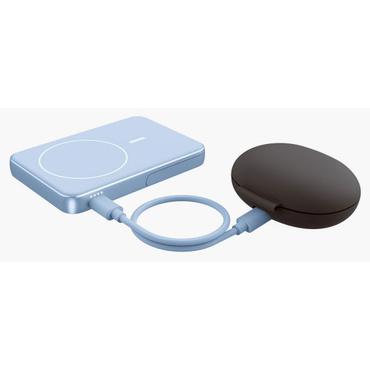 Fresh 'n Rebel 228299 powerbank Lithium polymer (LiPo) 5000 mAh Trådløs opladning Blå