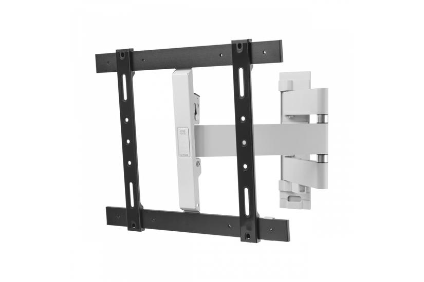 One For All WM6454 195,6 cm (77") Sort, Hvid