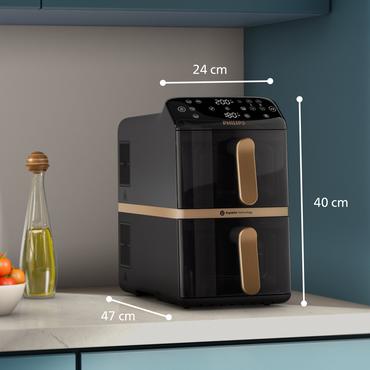 Philips 4000 series Airfryer Stacked Dual Basket