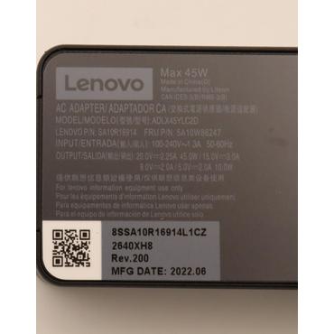 Lenovo ACADAPTER PD45W20/15/9/5V2PWWLTN