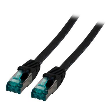 EFB Elektronik MK6001.0,15B netværkskabel Sort 0,15 m Cat6a S/FTP (S-STP)