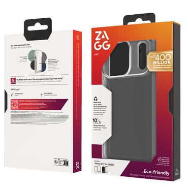 ZAGG Luxe mobiltelefon etui 16 cm (6.3") Cover Transparent