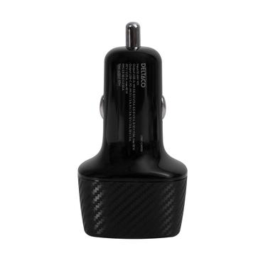 DELTACO bilstrømsadapter - 24 pin USB-C, USB - 63 Watt