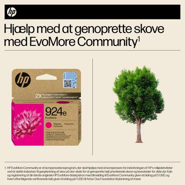 HP Original 924e EvoMore-blækpatron, magenta