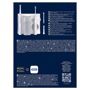 Oral-B iO4 & OxyJet Voksen Roterende, pulserende tandbørste Hvid