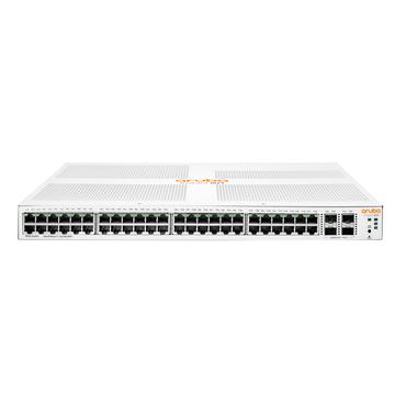 HPE Aruba Networking Instant On 1930 48G Class4 PoE 4SFP/SFP+ 370W (x5) Administreret L2+ Gigabit Ethernet (10/100/1000) Strøm over Ethernet (PoE) 1U Hvid
