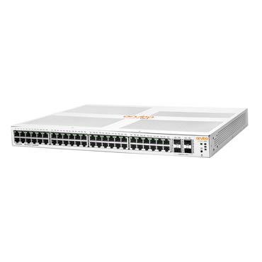 HPE Aruba Networking Instant On 1930 48G Class4 PoE 4SFP/SFP+ 370W (x5) Administreret L2+ Gigabit Ethernet (10/100/1000) Strøm over Ethernet (PoE) 1U Hvid