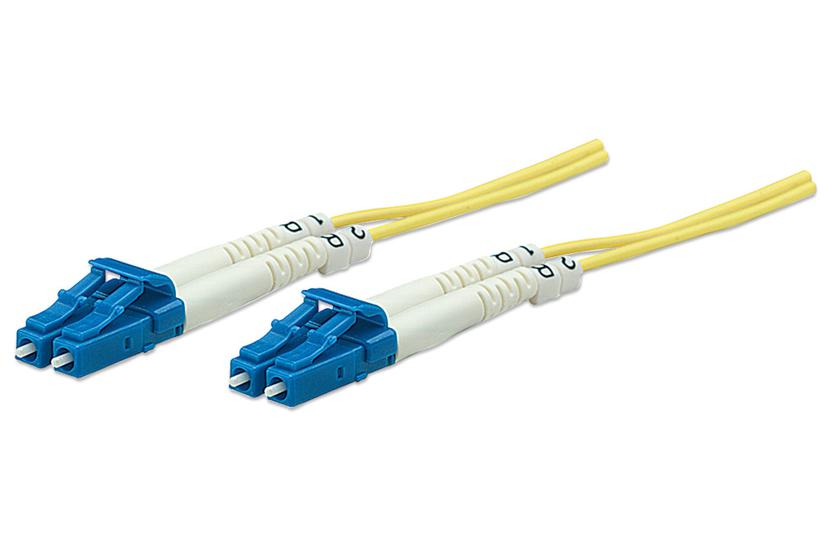 Intellinet 750004 InfiniBand og fiberoptisk kabel 2 m LC Gul