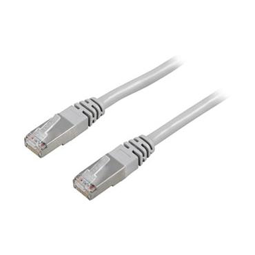 DELTACO patch-kabel - 7 m - gr&aring;