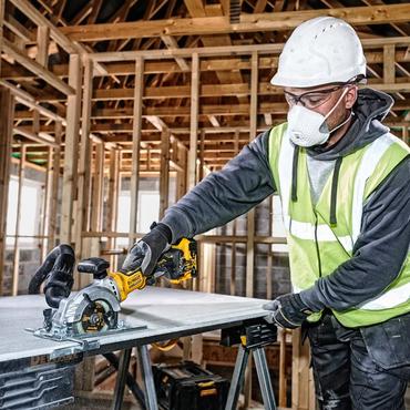 DeWALT DCS571NT-XJ transportabel rundsav 11,5 cm Gul 4500 rpm