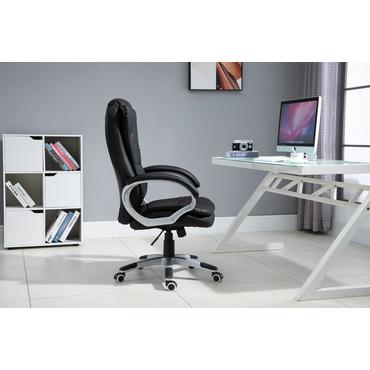 Office chair with massage  heated ACTIVEJET YK7304 black