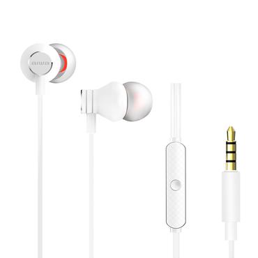 HEADPHONES MICRO Aiwa ESTM-50WT WHITE in-ear JACK 3.5 MM PLATE.GOLD CABLE 120CM MICRO ESTM-50WT HEADPHONES MICRO Aiwa ESTM-50WT WHITE in-ear JACK 3.5 MM PLATE.GOLD CABLE 120CM MICRO ESTM-50WT