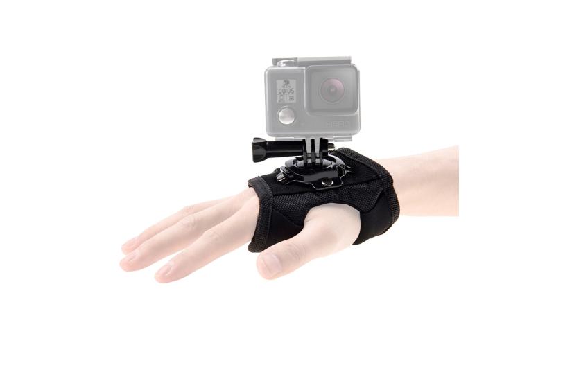 Puluz Opaska na nadgarstek z mocowaniem kamery sportowej PU162