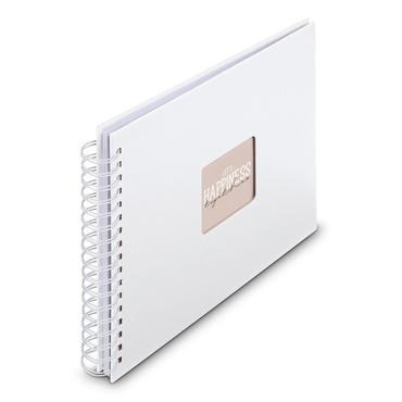 Hama 00009843 fotoalbum og arkbeskyttelse Hvid 50 ark 10 x 15 Spiral indbinding