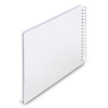 Hama 00009843 fotoalbum og arkbeskyttelse Hvid 50 ark 10 x 15 Spiral indbinding