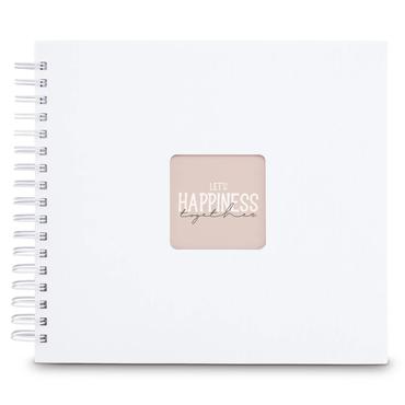 Hama 00009843 fotoalbum og arkbeskyttelse Hvid 50 ark 10 x 15 Spiral indbinding