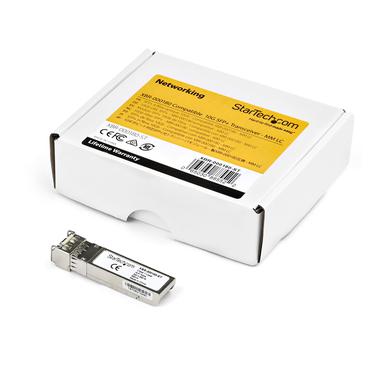 StarTech.com Extreme Networks 10302 Compatible SFP+ Module, 10GBASE-LR, 10GbE Single Mode (SMF) Fiber Optic Transceiver, 10GE Gigabit Ethernet SFP+, LC 10km, 1310nm, DDM, Mini GBIC Module